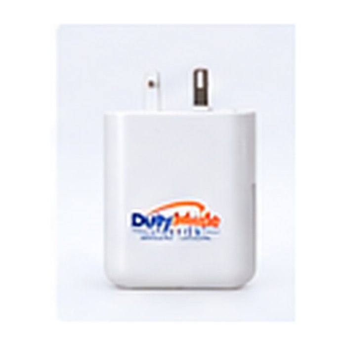 USB-C Fast Charger with Duty Mode Trading branding